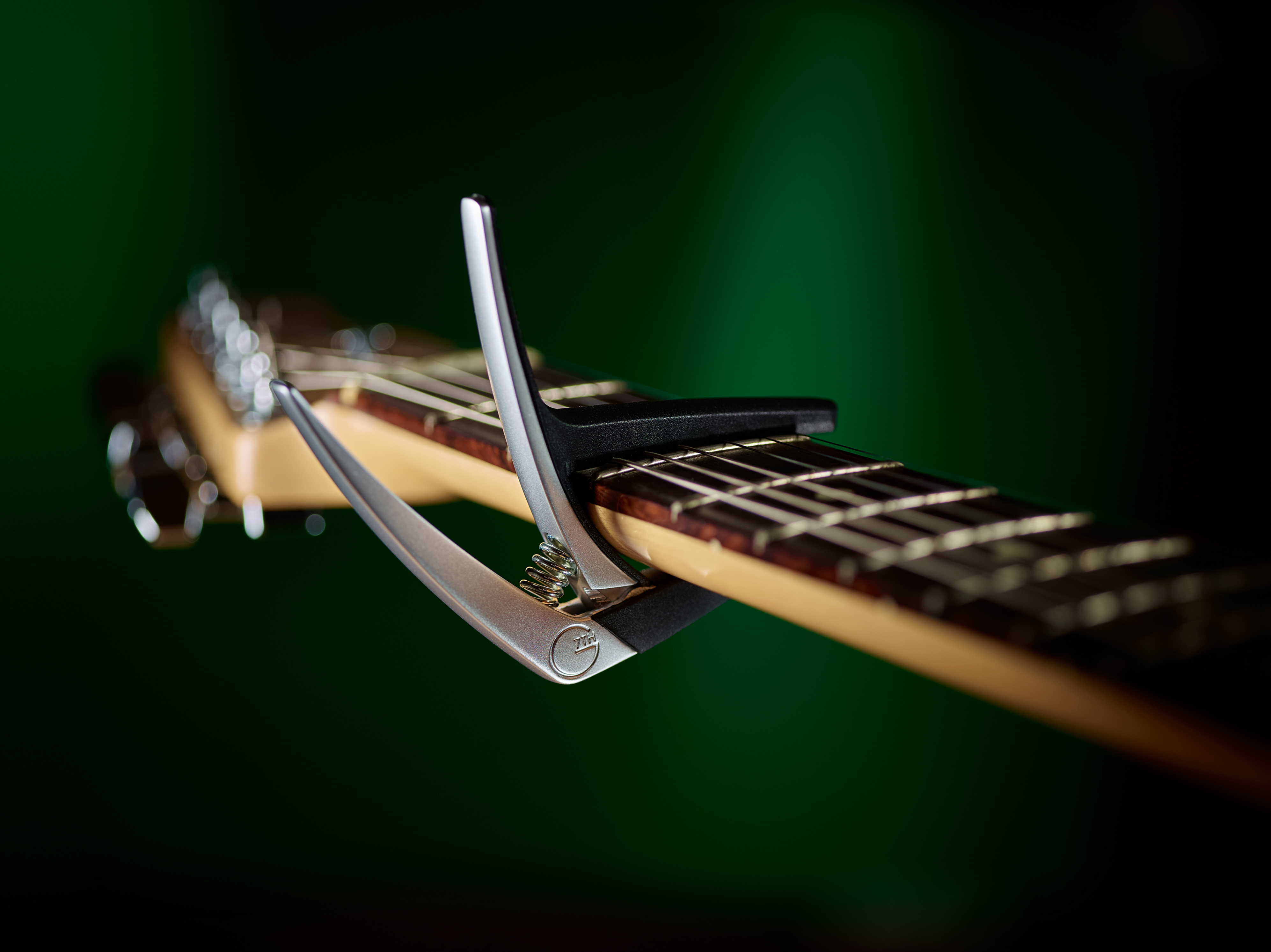 Nashville (Steel String Silver) on guitar